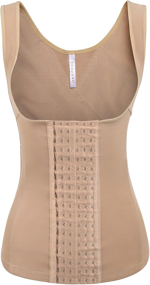 Corset Vest Steel Boned Hourglass Body